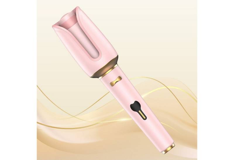 OKWISH Lockendreher Profi Automatischer Lockenwickler Haarstyling Gerät, Keramik Protein Beschichtung Rotation beidseitig, Lockenmaschine mit sicher Abschaltautomatik 360° Kabel von OKWISH