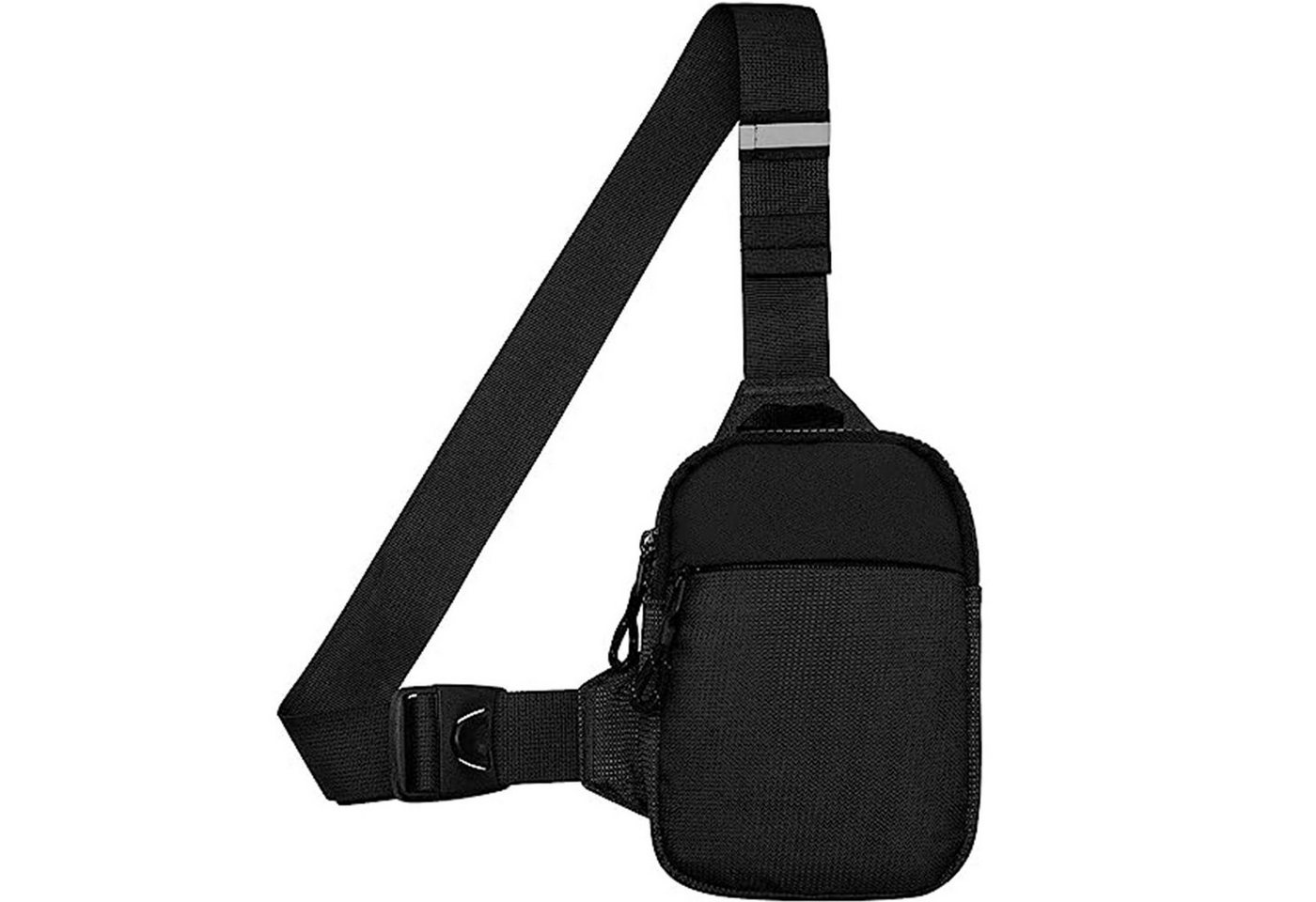 OKWISH Schultertasche Brusttasche Sling Schulter Rucksack Rucksäcke Crossbody Umhängetasche (Herren und Damen 22 x 17 x 3 cm oder 19 x 13 x 3 cm, Geldgürtel, Sport, Sporttasche, Handytasche, Unisex), für Outdoor Camping Reisen Wandern Radfahren Multipurpose Tagepacks von OKWISH