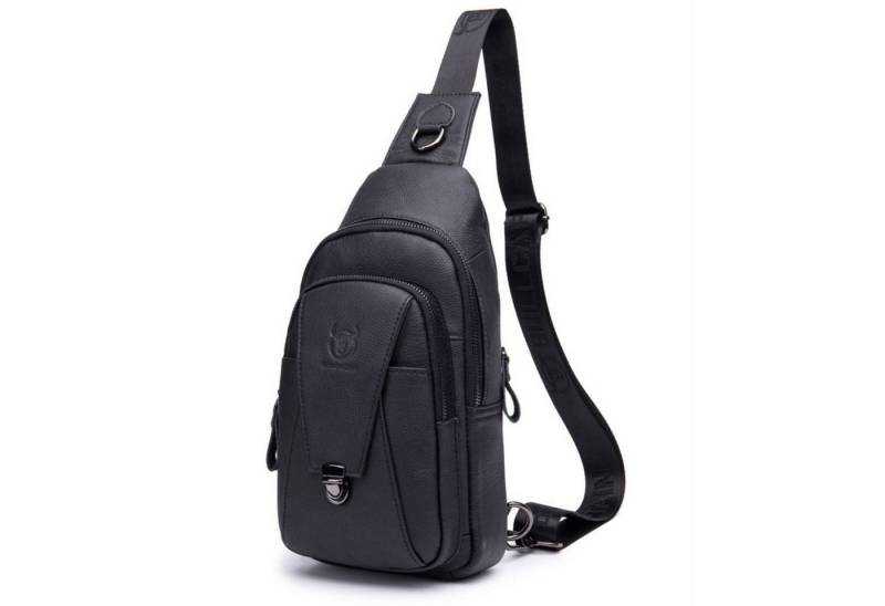 OKWISH Schultertasche Brusttasche Sling Schulter Rucksack Rucksäcke Crossbody Umhängetasche (aus Kunstleder Herren und Damen 18 x 30 x 5 cm, Geldgürtel, Sport, Sporttasche, Handytasche, Anti-Diebstahl), für Outdoor Camping Reisen Wandern Radfahren Multipurpose Tagepacks von OKWISH