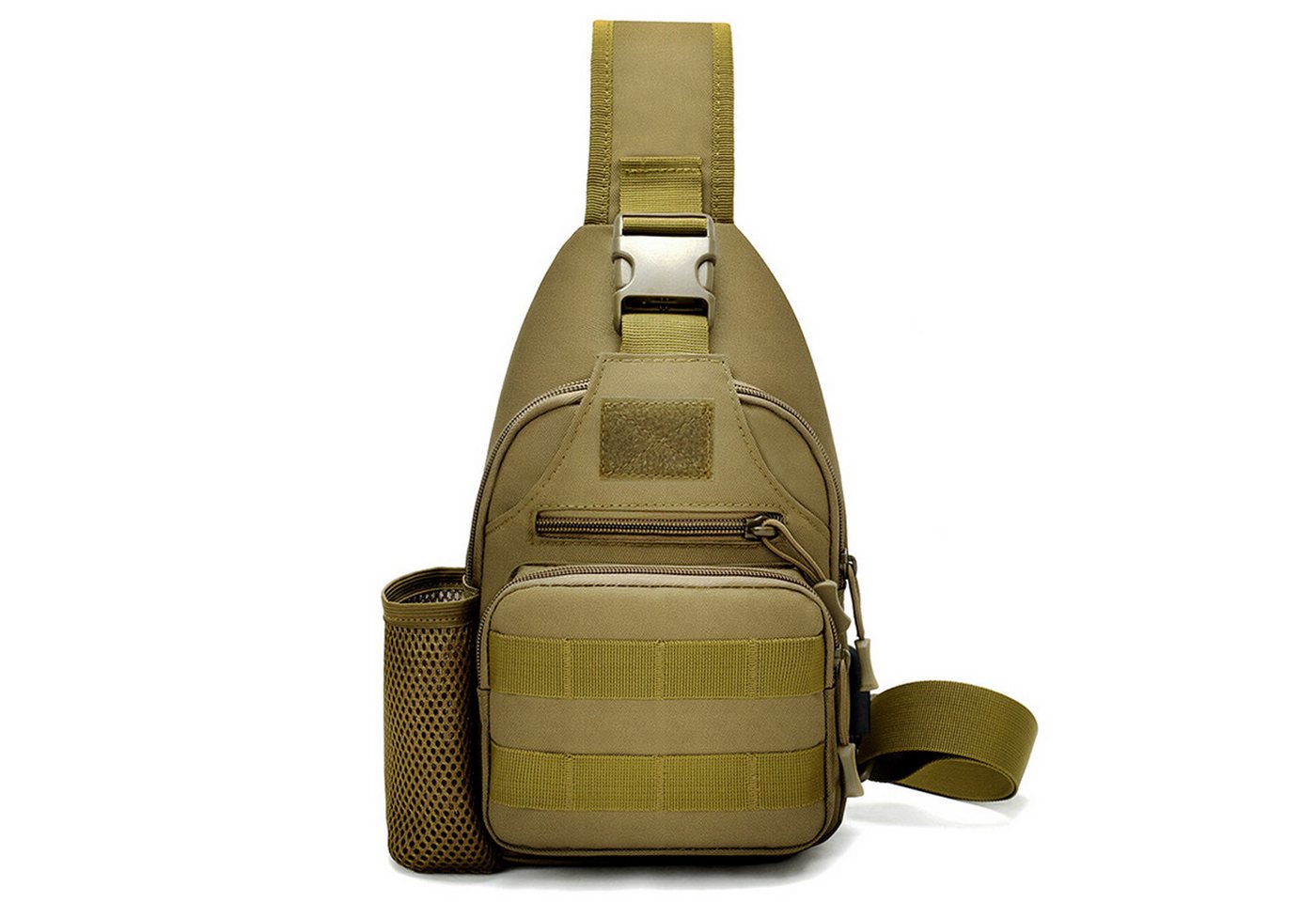 OKWISH Schultertasche Brusttasche Slingrucksäcke Outdoortasche Handytasche (Herren Damen Unisex 16x11x31 cm Verstellbar Schultergurt, 1-tlg., Sporttasche, mit USB-Lade-Anschluss, Sport, Taktisch, Geldgürtel), für Camping Reisen Wandern Radfahren Multipurpose Tagepacks von OKWISH