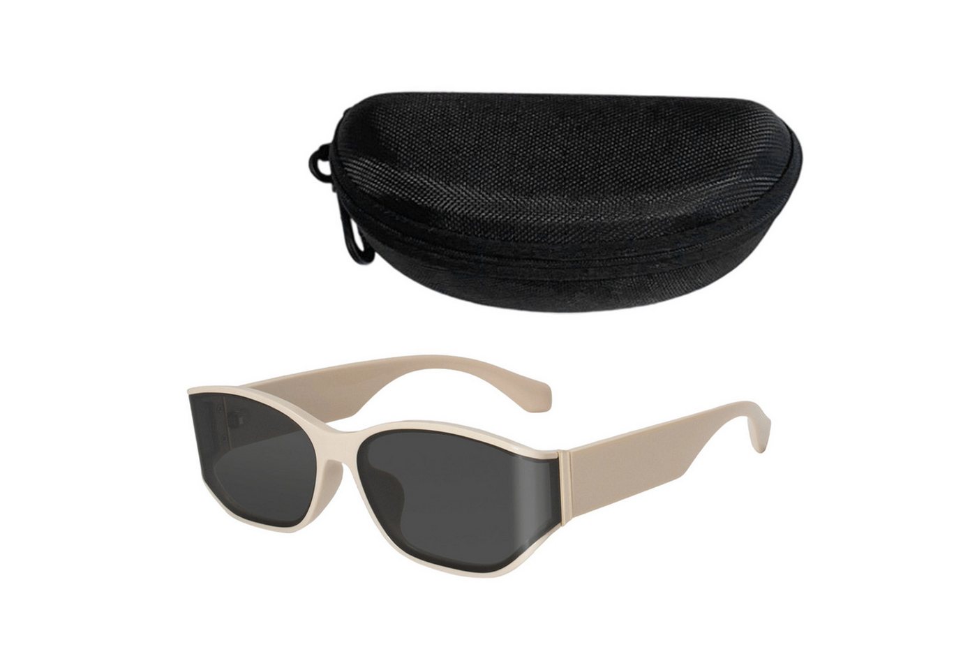OKWISH Sonnenbrille Polarisierte Sportbrille Damen Herren UV-Schutzbrille Fahrerbrille (Radsportbrillen Polarisierte Gläser UV Schutz mit Etui enthalten, 1-St., Unisex, Oval Design, Leicht & Flexibel) für Outdoor Camping Reisen Freizeit Urlaub Reisen Sonnen usw von OKWISH