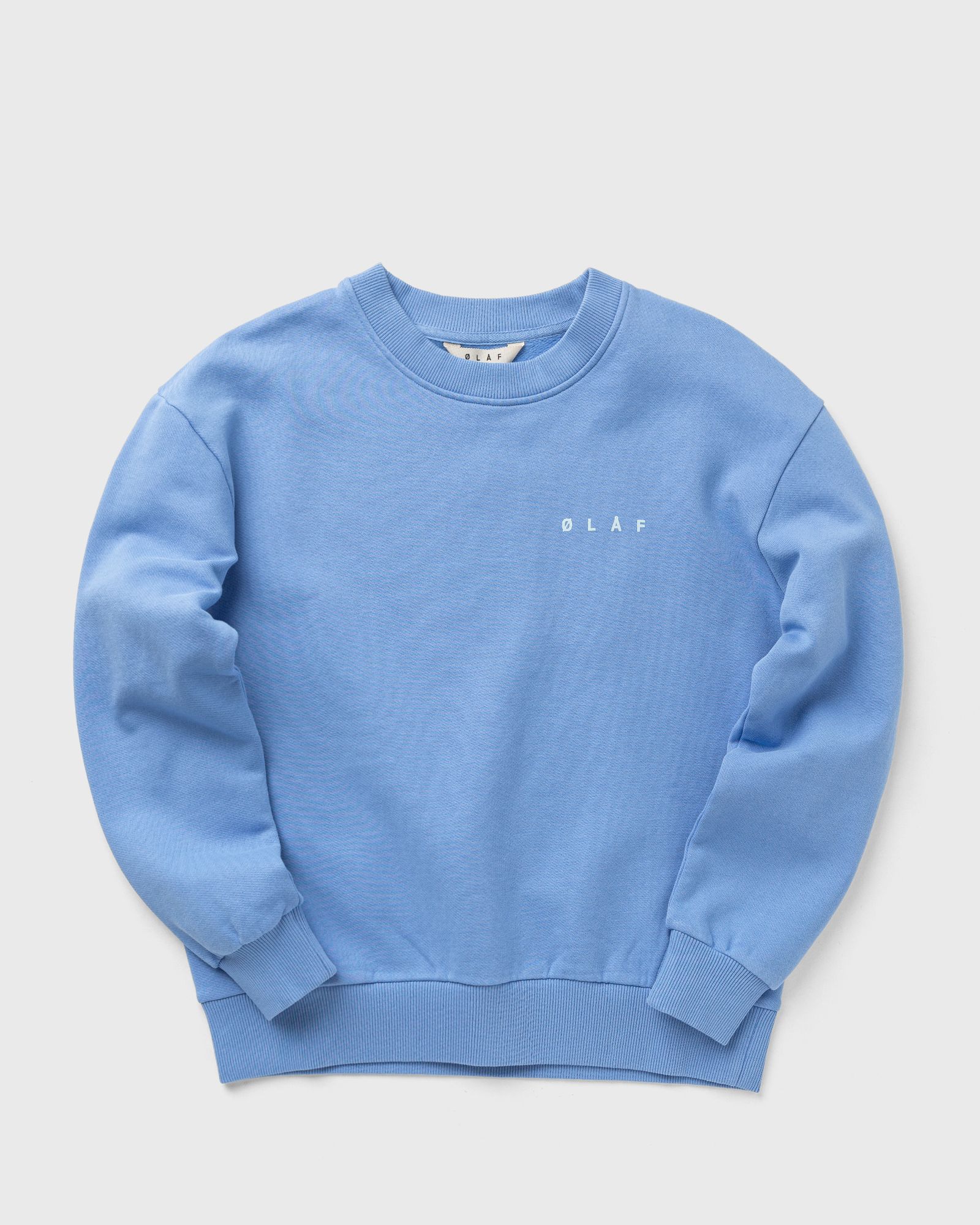ØLÅF SPIRAL FACE CREWNECK women Sweatshirts blue in Größe:L von ØLÅF