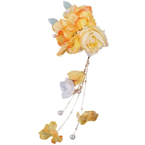 Blumen-Alligator-Haarnadel Zubehör - Haarspange Entenschnabel Deko für Kinder von OLACD