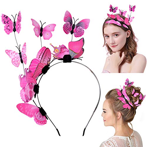 Elegantes Schmetterlings-Stirnband für Damen – kreatives Kostüm-Haar-Accessoire für Partys von OLACD