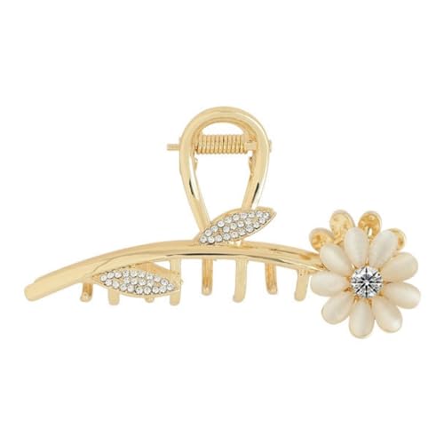 Haarklammer mit elegantem Gänseblümchen-Design, große Haarklammer – Haarklammer von OLACD
