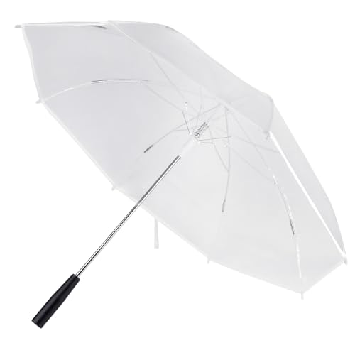 OLACD Mehrzweck-LED-beleuchteter Regenschirm mit Farbwechsel- und Blitzmodi, farblos, Einheitsgröße von OLACD