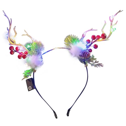 OLACD Schmetterlings-beleuchtete Kopfbedeckung – modisches Halloween-Kostüm-Accessoire von OLACD