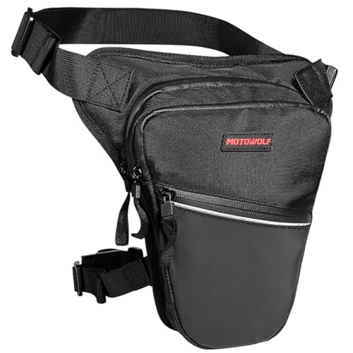 Unisex Gürteltasche, universal, wasserdicht, große Kapazität, für Outdoor-Abenteuer, Schwarz , Einheitsgröße von OLACD