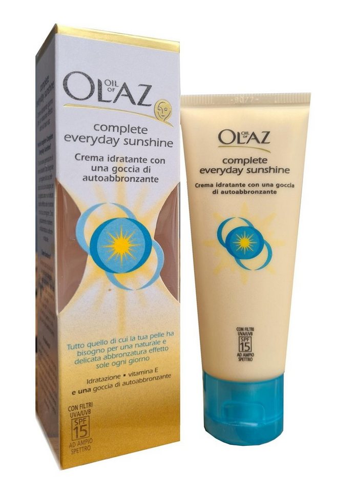 OLAZ Selbstbräunungscreme Total Complete Everyday Sunshine 40ml Gesicht Selbstbräunungscreme, 40ml - 2erPack von OLAZ