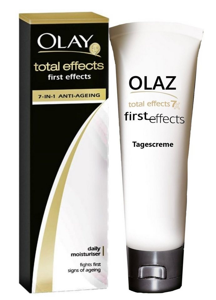 OLAZ Tagescreme Total Effects first effects 7in1 leichte Anti-Aging Tagescreme - 40ml, 1-tlg. von OLAZ