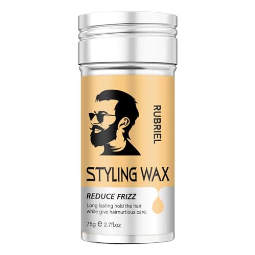 Haarstyling-Wachs - Glättender, regenerierender Pomadestift für das Haarstyling - Mode-Frisurenzubehör, festes Wachs für Männer zum Dating, Reisen, Zuhause, Arbeiten, Zusammenkommen Olcana von OLCANA