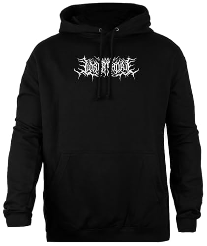 Oldrytee Lorna Shore Logo Schwarzer Sweatshirt-Kapuzenpullover, Unisex, Einfache Passform von Oldrytee