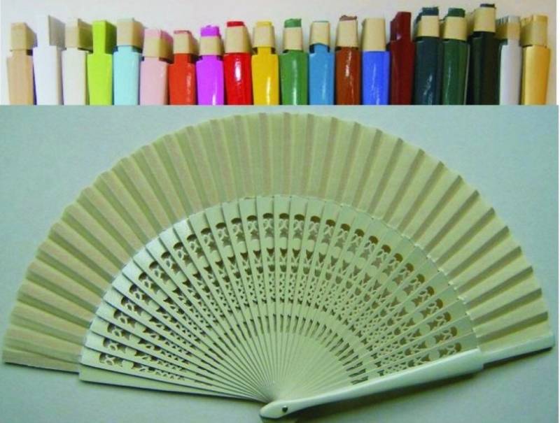 Basic Hand Fächer in Verschiedenen Farben, Direkt Aus Spanien von OLEYFANS