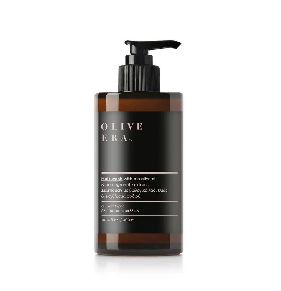 OLIVE ERA Haarshampoo Hair Wash 300ml, griechisches Bio-Olivenöl, Granatapfel OLIVE ERA Haarshampoo Hair Wash 300ml, griechisches Bio-Olivenöl, Granatapfel von OLIVE ERA
