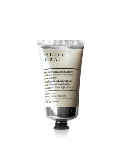 Olive Era Hand Cream with bio olive oil,B3, niacinamide, mandarine, lime & basil 50ml Olive Era Hand Cream with bio olive oil,B3, niacinamide, mandarine, lime & basil 50ml von Olive Era
