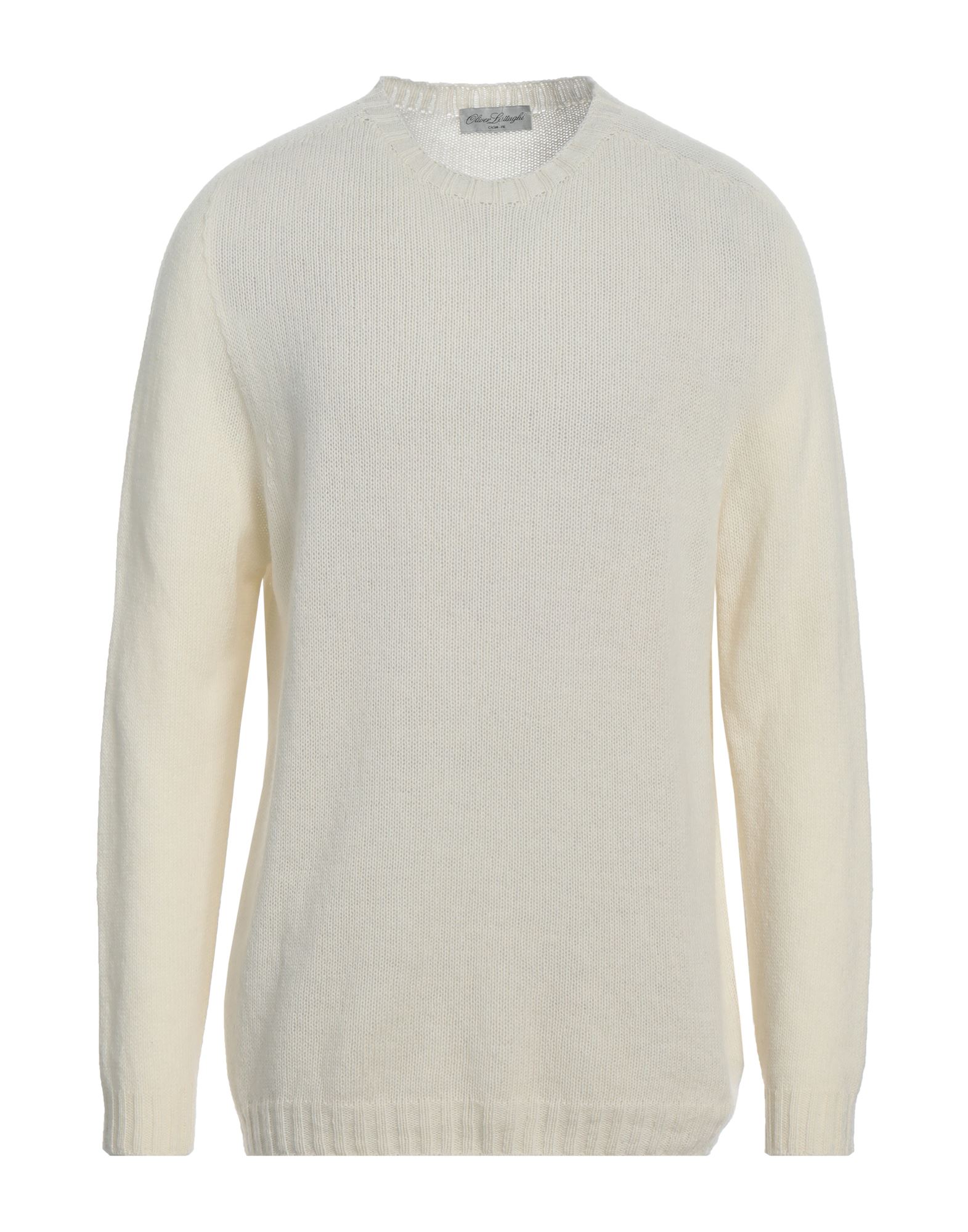 OLIVER LATTUGHI Pullover Herren Cremeweiß von OLIVER LATTUGHI