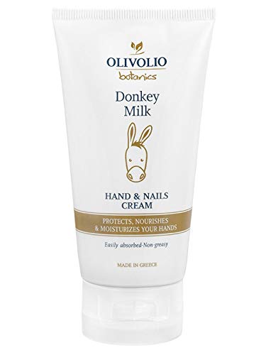 OLIVOLIO Handcreme mit 93% natürlichen Inhaltsstoffen und mit 100% Bio Eselsmilch ! von Olivolio