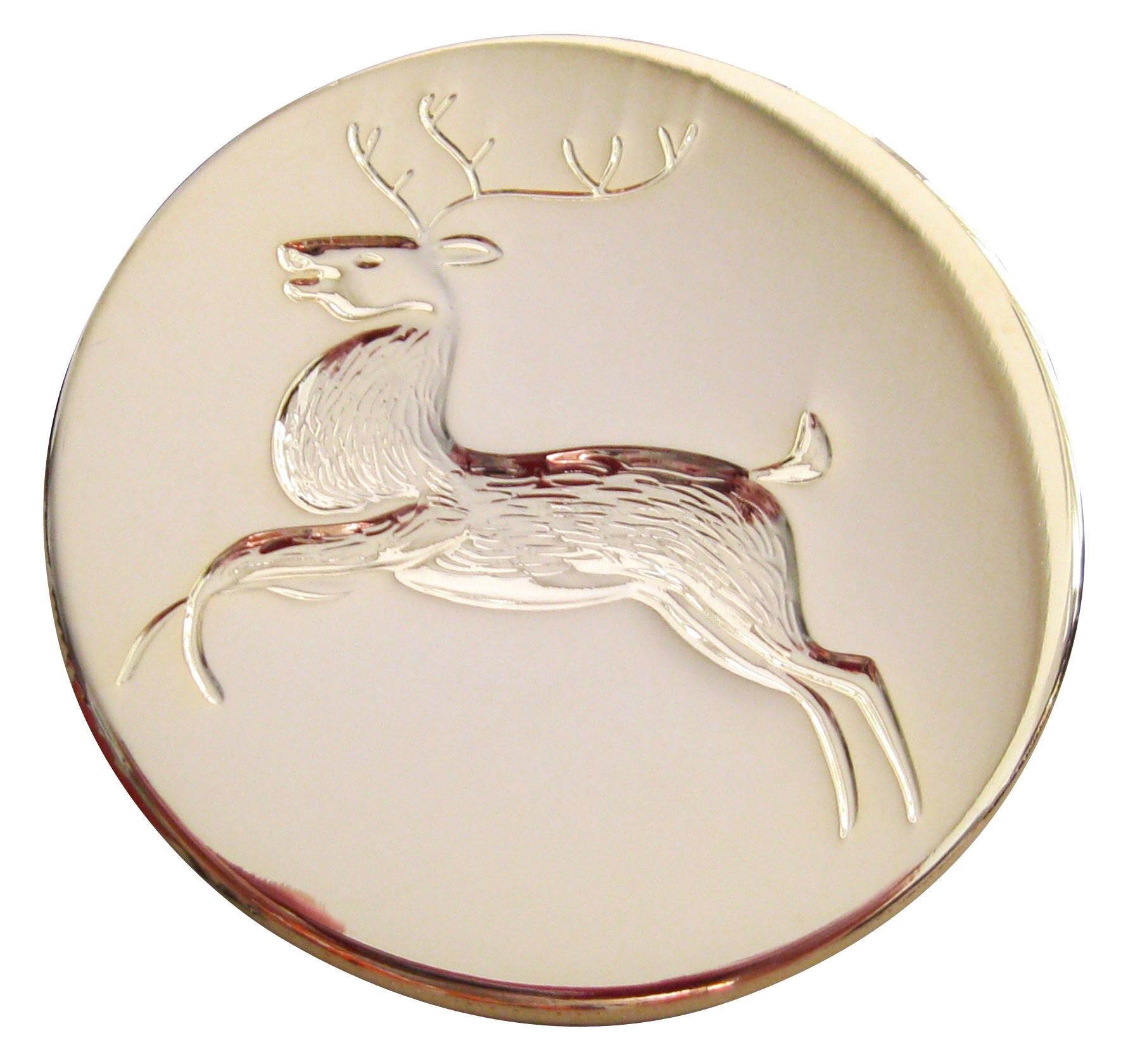 35 Mm Brosche Mit Rentier von OLSANTAS