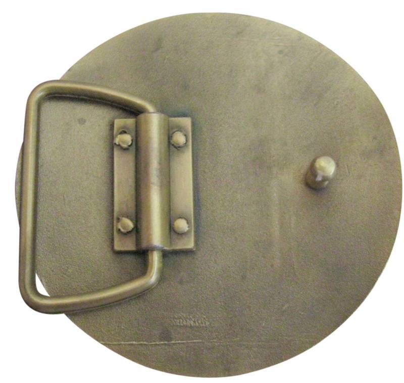 Santa 3 "Alltägliche Gürtelschnalle Antik Gold Finish von OLSANTAS