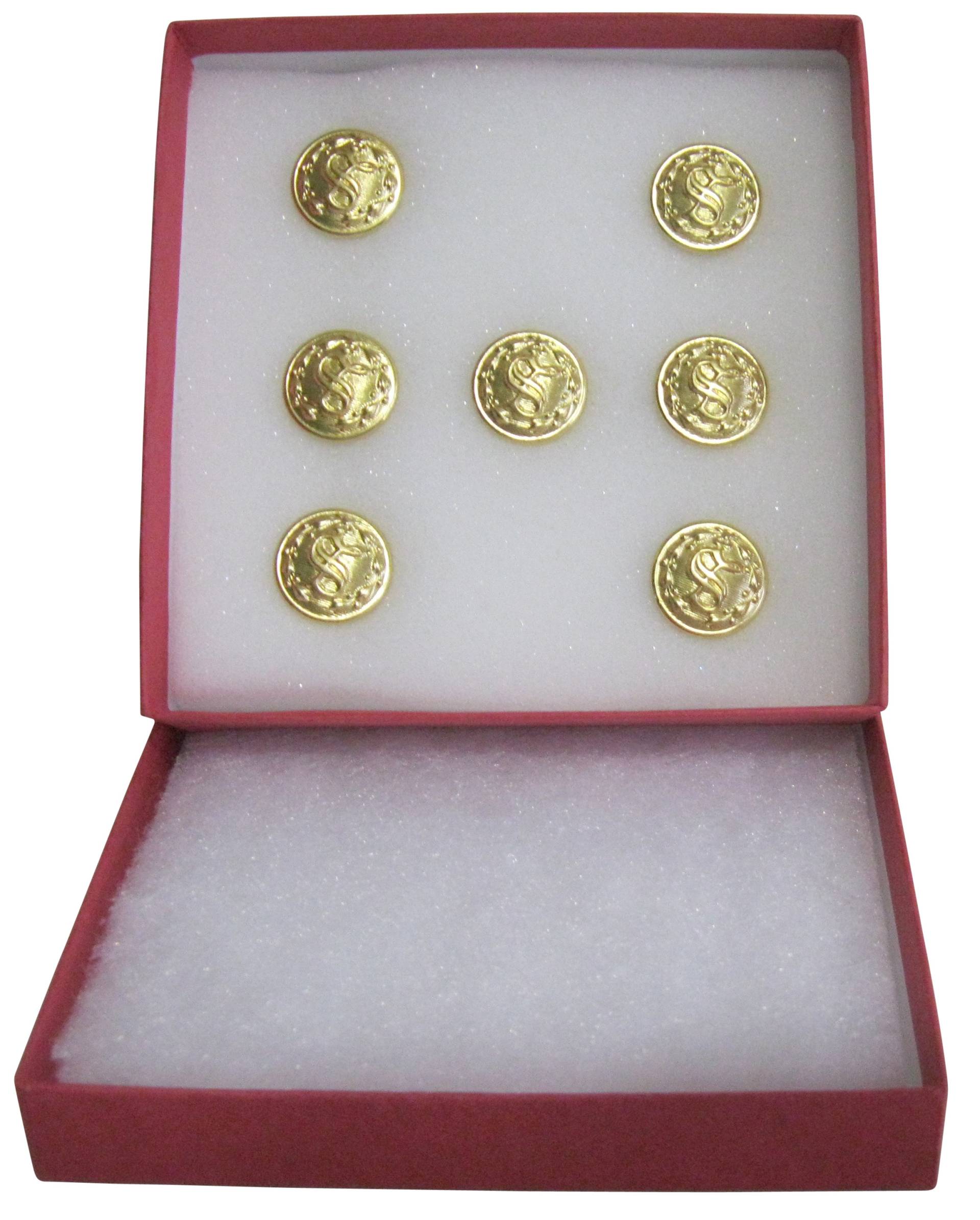 Set Aus 7 Teilen Abnehmbare 5/8-Zoll-S-Knöpfe Für Hemden Set Aus 7 Teilen Abnehmbare 5/8-Zoll-S-Knöpfe Für Hemden von OLSANTAS