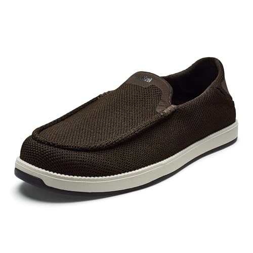 OLUKAI Kakaha Mesh Herren Mesh Slip-On Schuhe Leichter Vielseitiger Alltagsschuh Ganztägig Tragen Bequeme Passform, Dk Java/Dk Java, 44.5 EU OLUKAI Kakaha Mesh Herren Mesh Slip-On Schuhe Leichter Vielseitiger Alltagsschuh Ganztägig Tragen Bequeme Passform, Dk Java/Dk Java, 44.5 EU von OLUKAI