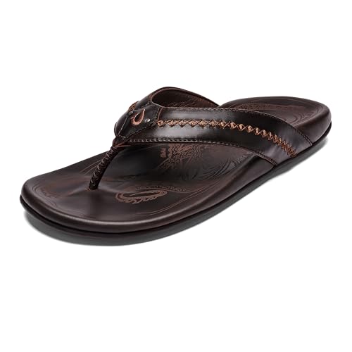 OluKai Mea Ola Mens, Dark Java/Dark Java, 43 EUR, D von OLUKAI