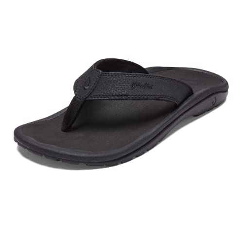 OLUKAI Ohana Men, 8.0US Men/41 EU, Black/Black von OLUKAI