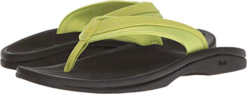 OLUKAI Ohana Women, 10.0US Women/40 EU, Lemon Grass/Black LG40 von OLUKAI