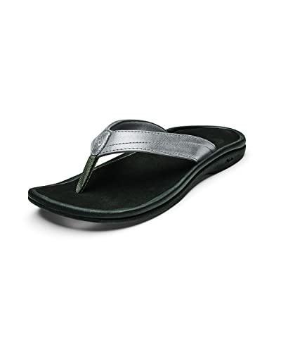 OLUKAI Ohana Women, 10.0US Women/40 EU, Pewter/Black von OLUKAI