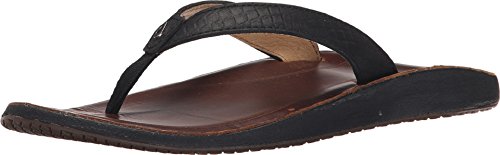 OLUKAI Pua Women, 11.0US Women/41 EU, Black/Bean 40FC von OLUKAI