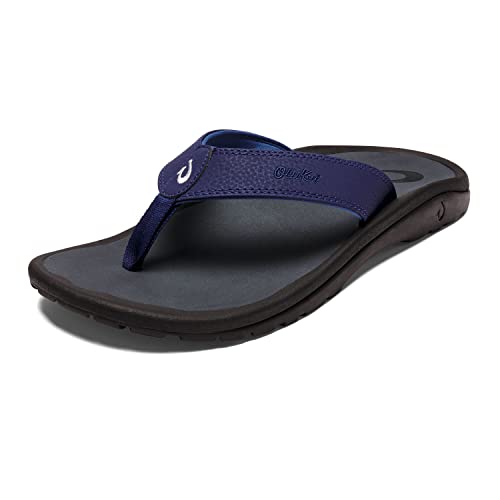 OluKai Ohana Men's Beach Sandals, Quick-Dry Flip-Flop Slides, Water Resistant & Lightweight, Compression Molded Footbed & Ultra-Soft Comfort Fit von OLUKAI