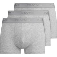 OLYMP Boxershorts (3er-Pack), Grau, M von OLYMP Boxershorts (3er-Pack)