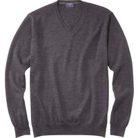 OLYMP Casual Strick Herren, Grau, , L von OLYMP Casual Strick