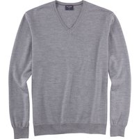 OLYMP Casual Strick Herren, Grau, , M von OLYMP Casual Strick