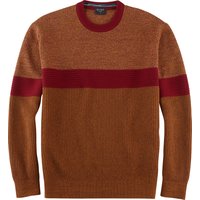 OLYMP Casual Strick Herren, Rosa, , M von OLYMP Casual Strick