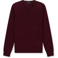 OLYMP Casual Strick Pullover Herren, Rot, , M von OLYMP Casual Strick