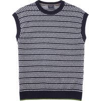 OLYMP Casual Strick Pullunder Herren, Blau, , M von OLYMP Casual Strick