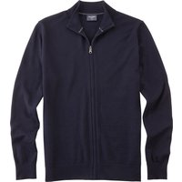 OLYMP Casual Strick Strickjacke Herren, Blau, , 4XL von OLYMP Casual Strick