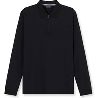 OLYMP Casual Wirk Polo langarm Herren, Schwarz, M von OLYMP Casual Wirk