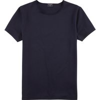 OLYMP Casual Wirk T-Shirt Herren, Blau, Kurzarm, S von OLYMP Casual Wirk