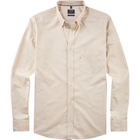 OLYMP Casual, Freizeithemd, regular fit, Beige, Button-down, M von OLYMP Casual