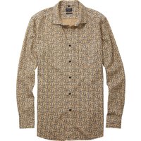 OLYMP Casual, Freizeithemd, regular fit, Beige, Kent, L von OLYMP Casual