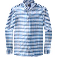 OLYMP Casual, Freizeithemd, regular fit, Blau, Karo, Button-down, L von OLYMP Casual