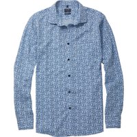 OLYMP Casual, Freizeithemd, regular fit, Blau, Kent, S von OLYMP Casual