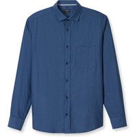 OLYMP Casual, Freizeithemd, regular fit, Blau, Kent, XL von OLYMP Casual