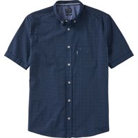 OLYMP Casual, Freizeithemd, regular fit, Blau, Kurzarm, Button-down, M von OLYMP Casual