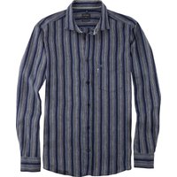 OLYMP Casual, Freizeithemd, regular fit, Blau, Streifen, Kent, M von OLYMP Casual