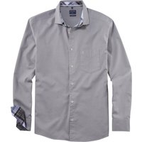 OLYMP Casual, Freizeithemd, regular fit, Grau, Kent, M von OLYMP Casual