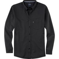 OLYMP Casual, Freizeithemd, regular fit, Schwarz, Button-down, L von OLYMP Casual