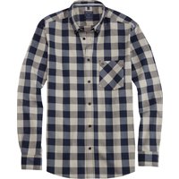 OLYMP Casual, Freizeithemd, regular fit, Schwarz, Karo, Button-down, L von OLYMP Casual